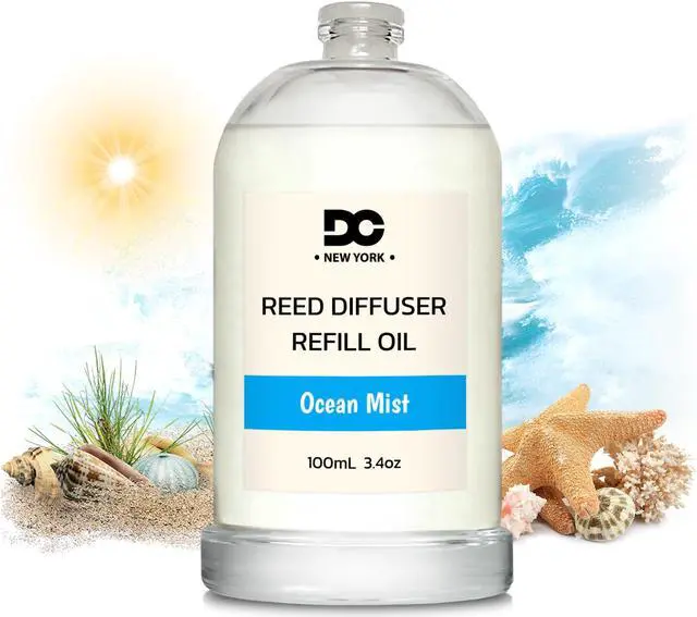 Main image of Ocean Mist Reed Diffuser Refill Oil 3.4oz/100mL