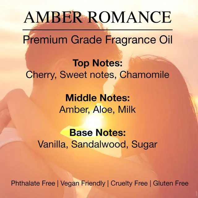 Alt view image 2 of 7 - Daniella's Candles Collection Amber Romance Reed Diffuser Refill Oil 3.4oz 100mL Home Fragrance Scented Oil Aromatherapy Room Freshener for Spa, Meditation, and Everyday Use