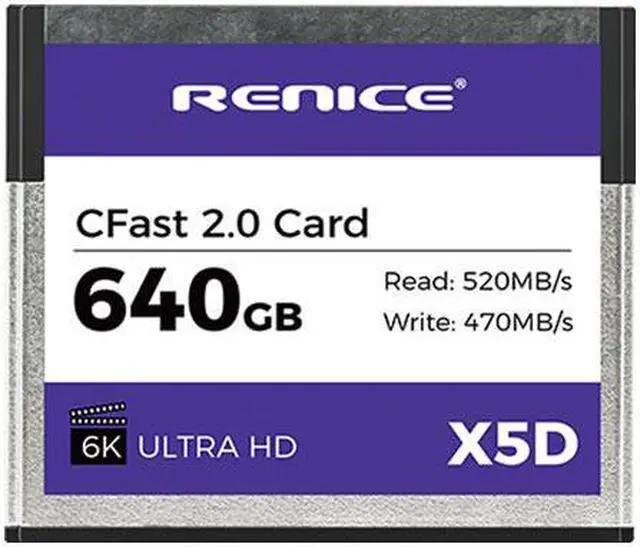 Main image of RENICE 640GB CFast 2.0 Card