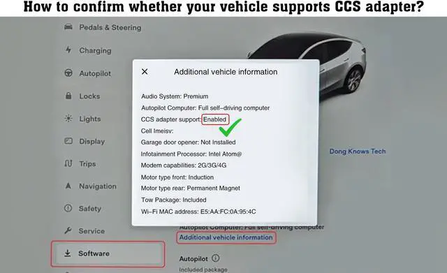 Alt view image 6 of 6 - New EnergyPower Converter Plug ccs1 combo adapter for Tesla Model S,3,X & Y