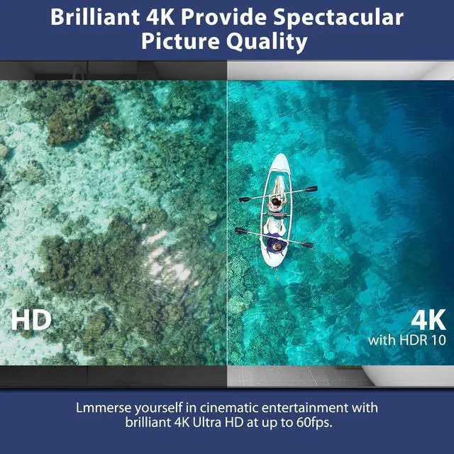 Alt view image 2 of 7 - Haocrown 32 Inch Smart Bathroom TV 4K Ultra HD Android TV IP66 Waterproof Smart Mirror TV Google Assistant Built-in with Voice Remote, ATSC Tuner, Suitable for Bathroom Sauna,Black Frame 2024 Model