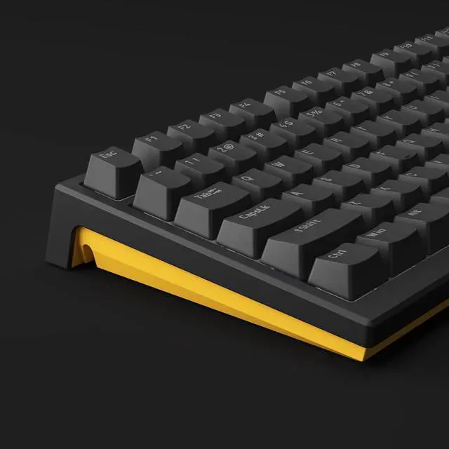 Alt view image 6 of 6 - Monsgeek Rapid Trigger Gaming Keyboard with Magnetic Switches, 75% Wired Mechanical Keyboard MG75S HE Black Shine-through 8k Magnetic Switch (Kailh Pink Magnetic)