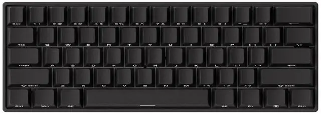 Main image of MONSGEEK FUN60 Pro Rapid Trigger Gaming Keyboard 8k SP Magnetic Switch HE Keyboard Multi-Modes Wireless 60% Black Shine-Through (Glare Magnetic Switch)