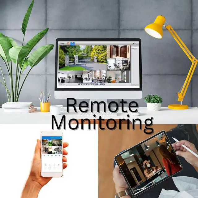 Alt view image 2 of 7 - Evertech 8 Channel 4K 8MP IP PoE Surveillance Security Camera System with H.265 NVR 4TB HDD and 8 Pcs Wide Angle Lens Metal Dome Cameras with Audio
