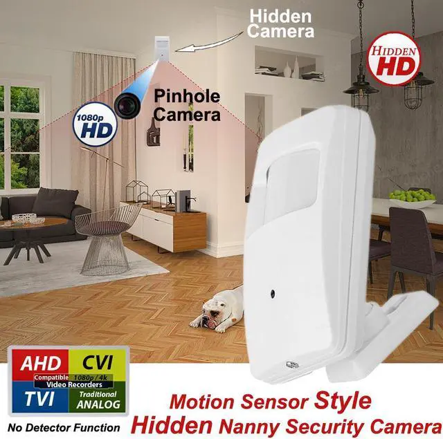 Alt view image 2 of 7 - Evertech Motion Sensor Shape 1080P Indoor Hidden Covert Security Camera