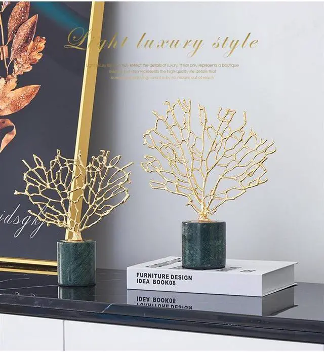 Alt view image 3 of 4 - Anyhouz 25cm Tree Snowflake Tabletop Home Decor