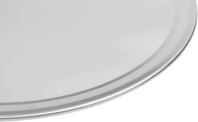 Alt view image 5 of 7 - Anygleam 11 Inches Pizza Tray Aluminum Narrow Rimmed Non stick Metallic Dish Cake Baking Pan for Kitchen