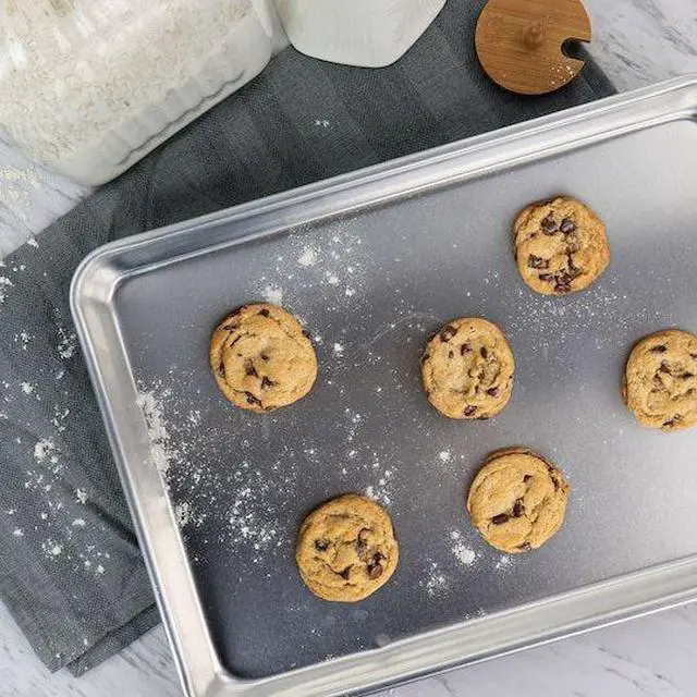 Alt view image 4 of 7 - Anygleam 25*16 inch Baking Pan Tray Aluminum Sheet Rectangular Bakeware Kitchen Oven Food Tools