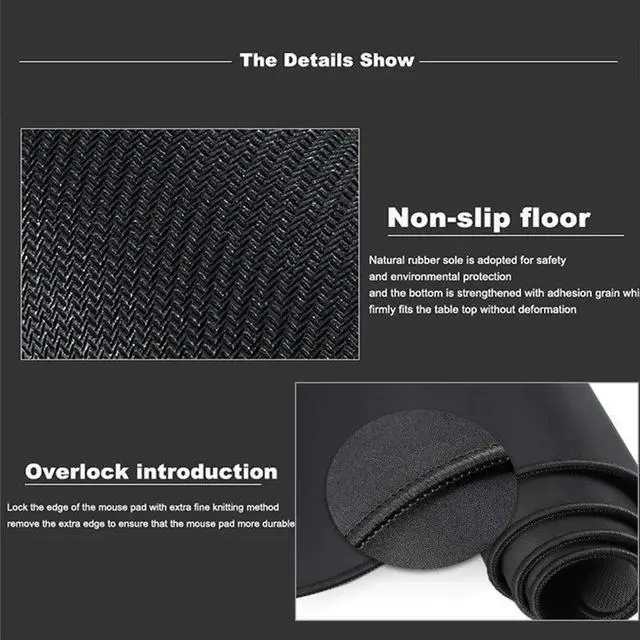 Alt view image 5 of 5 - Anymob Mouse Pad Blue 22X18CM Persian Tribal Carpet Computer Office Desk Non-Slip Mat