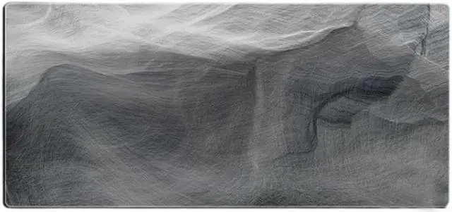 Main image of Anymob Mouse Pad Black White 400X900X4MM Art Design Computer Desk Keyboard Carpet Pad