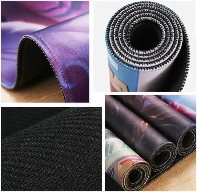 Alt view image 3 of 4 - Anymob Mouse Pad Gray 400X900X4MM Milk Tea Game Pad Rubber Soft Keyboard Desk Mat