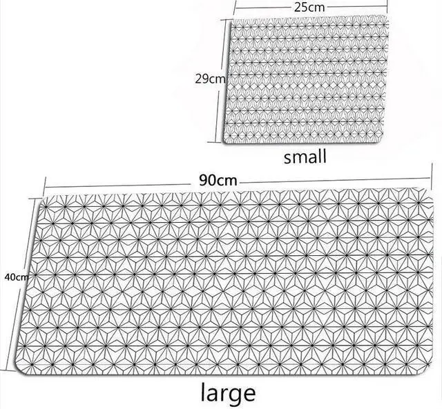 Alt view image 4 of 5 - Anymob Mouse Pad White 400X900X4MM Minimalist Desk Gaming Laptop Desk Pad