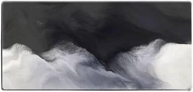 Main image of Anymob Mouse Pad Black White 400X900X4MM Abstract Computer Keyboard Pad Non-Slip Rubber Mat