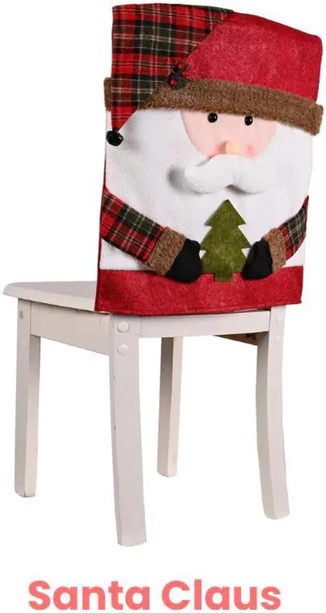 Main image of Anyhouz Christmas Chair Santa Claus Cushion Cover Home Style Decor Stool