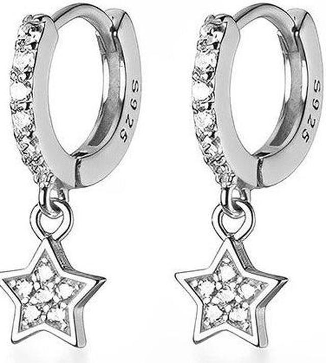 Anyco Fashion Star Zircon Earrings