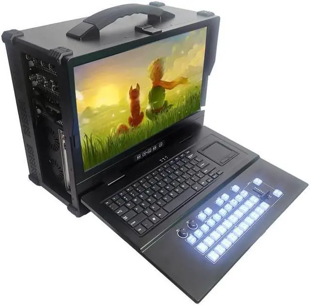 Alt view image 3 of 4 - Live stream video studio mixer switcher live streaming encoder broadcast boxes device equipment