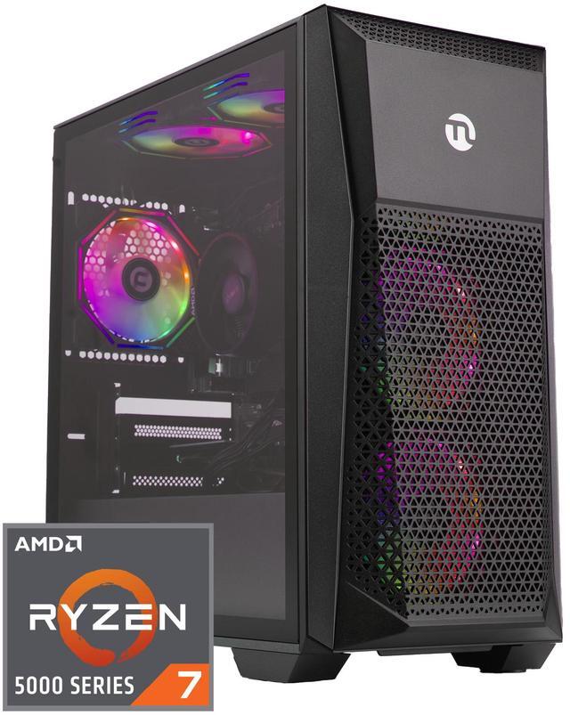 Main image of Ningmei Gaming PC Desktop AMD Ryzen 7 5700G (Up to 4.6GHz) CPU, 6RGB Fans, AMD Radeon Vega Graphics , 16GB DDR4 RAM 3200MHz, 1TB NVME SSD,550W PSU, Windows 11 Home 64-bit- WIFI- Gaming Desktop