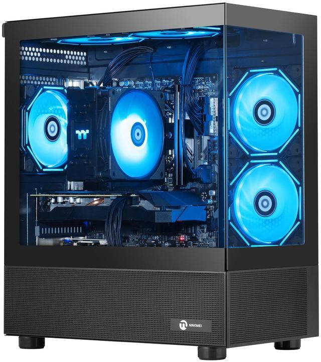 Ningmei Gaming PC Desktop, AMD Ryzen 5 5500 4.2GHz , GeForce