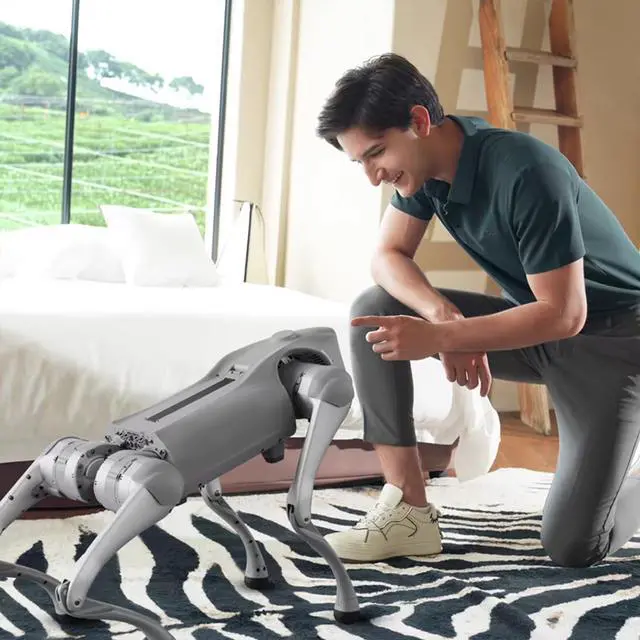 Alt view image 6 of 6 - Unitree Go2 Robot Dog Quadruped Robotics for Adults Embodied AI (Go2 Pro)