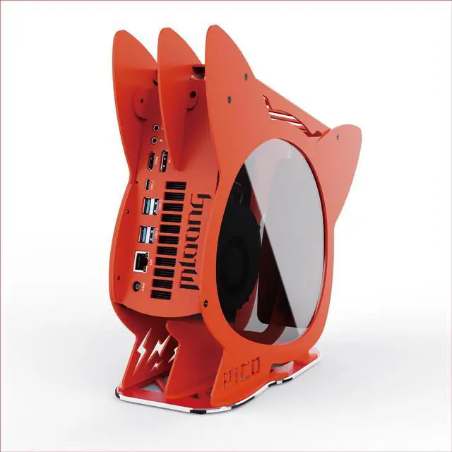 Alt view image 2 of 7 - MLOONG MINI Gaming PC AMD Ryzen 7 5800H Up to 4.4GHz,8C/16T,Mini Desktop Computer DDR4 16GB RAM 500GB PCIe SSD, 4K Dual Display/USB3.2/WiFi 6/BT5.2/Gaming/Office,Windows 11 Home, Small Gaming PC