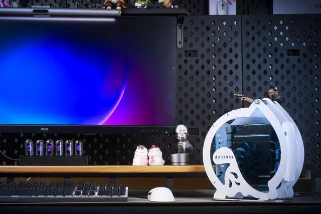 Alt view image 6 of 7 - MLOONG MINI Gaming PC AMD Ryzen 7 5800H Up to 4.4GHz,8C/16T,RX 6400,Mini Desktop  DDR4 32GB RAM 500GB PCIe SSD, 4K Dual Display/USB3.2/WiFi 6/BT5.2/Gaming/Office,Windows 11 Home, Small Gaming  PC