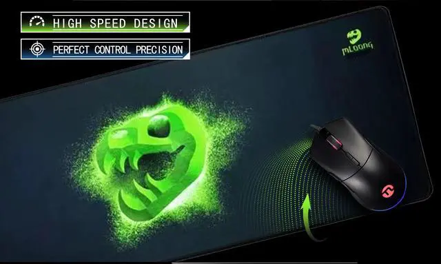 Alt view image 3 of 6 - Mloong Gaming Mouse Pad Large Keyboard Pad 27.95 x 11.81in Topographic Mouse Pad  for Keyboard with Anti-Slip Rubber Base, Extended Desk Pad XL Keyboard Pad Mouse Mat