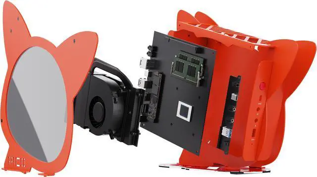 Alt view image 3 of 7 - MLOONG MINI Gaming PC AMD Ryzen 7 5800H Up to 4.4GHz,8C/16T,Mini Desktop Computer DDR4 16GB RAM 500GB PCIe SSD, 4K Dual Display/USB3.2/WiFi 6/BT5.2/Gaming/Office,Windows 11 Home, Small Gaming PC
