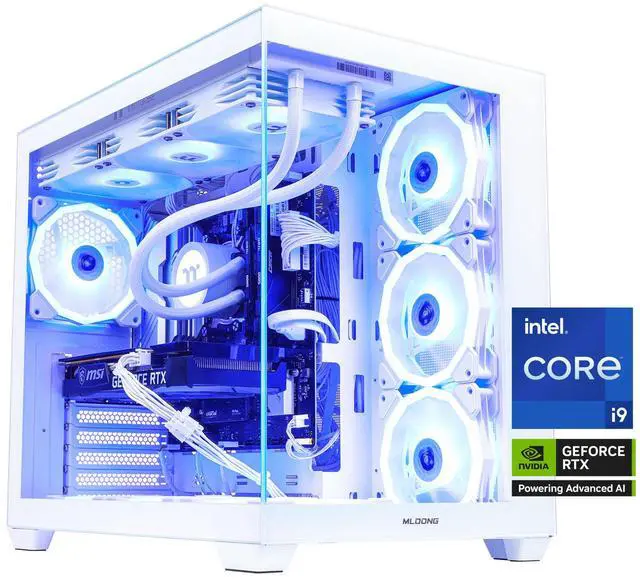 Mloong X-Dragon Gaming PC Desktop, Intel Core i9 14900KF 24 core