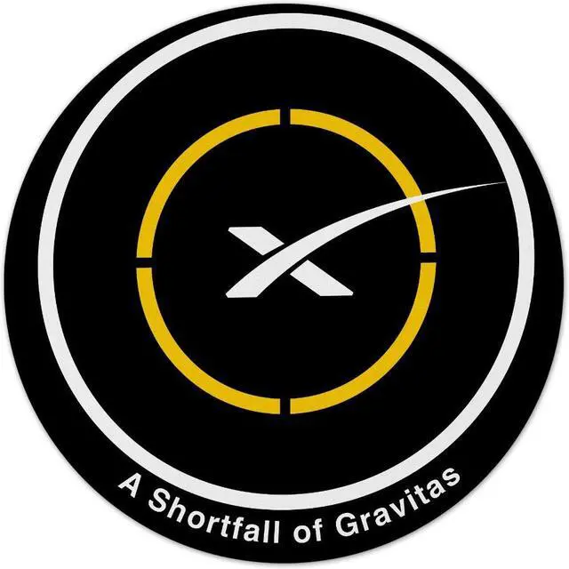 Main image of Drone Ship A Little Gravitas 8 Inch Mouse Pad 1/8 Thick