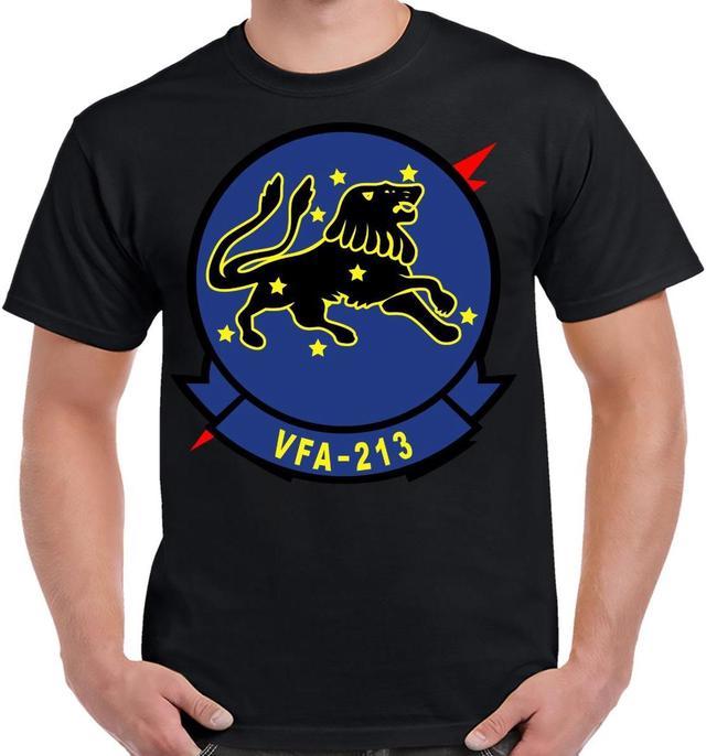 VFA-213 Black Lions Adult T-Shirt-XL 