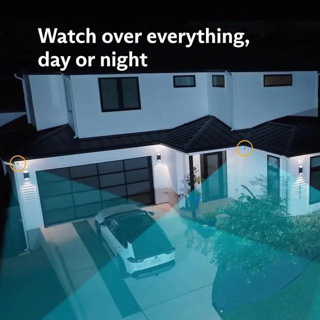 Alt view image 5 of 7 - SimpliSafe Outdoor Security Camera Series 2, 1080p Wireless and Wired Home Security Camera - Compatible with Gen 3 System