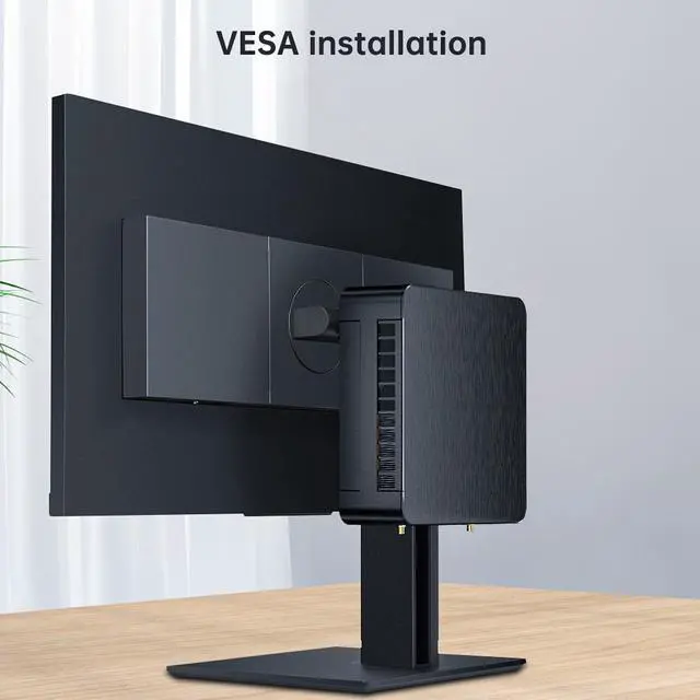 Alt view image 7 of 7 - BOESIIPC Mini PC with Core i9-9880H 2.3 up to 4.8GHz, 16G DDR4 256G NVME SSD, Windows 11 Pro Desktop Computer, DP*1, HDMI*2 4K@60Hz Triple Display, Optical, Dual LAN, WiFi6E/BT5.3,VESA