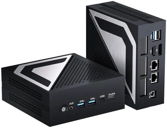 Main image of BOESIIPC AI Mini PC, Intel Ultra 9 185H(16C/22T),64GB DDR5 2TB M.2 NVMe SSD, Mini Computer with WiFi 6E BT5.3/Dual 2.5G LAN/USB 4.0/HDMI/DP/8K/Windows 11 Pro, Desktop Computer