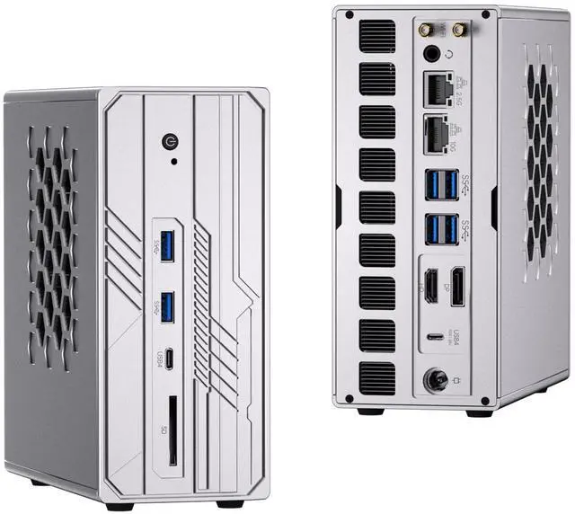 Main image of BOESIIPC Ryzen AI Max+ 395 AI Mini PC, 128GB LPDDR5X 8400MHz, 2TB SSD, Radeon 8060S, Up to 126 Tops, 10GbE, WiFi 7, USB4, Pre-Win 11 Pro, Quad Display, for Local AI Workflows, Gaming, Entertainment