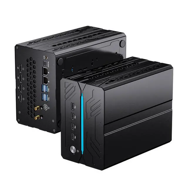 Main image of BOESIIPC Gaming Pc Core i5-14400F, 32GB DDR5 RAM 1TB NVMe SSD, Mini Computer with RTX 5060 8G Desktop GPU, WiFi 7, BT5.4, Four-Fan Cooling, Quad Display for Gaming/Design/Office