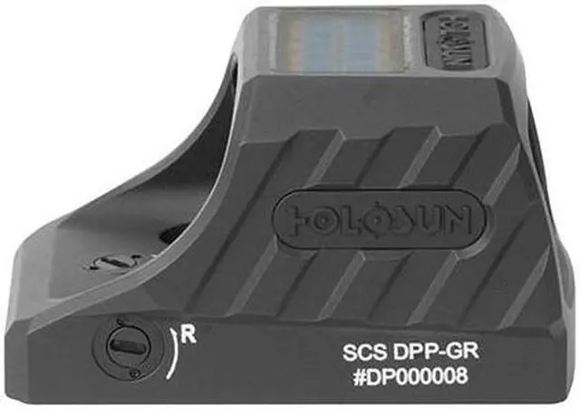 Alt view image 5 of 7 - Holosun SCS 320 2-MOA Green Dot Red Dot Sight Fits P320 SCS-320-GR