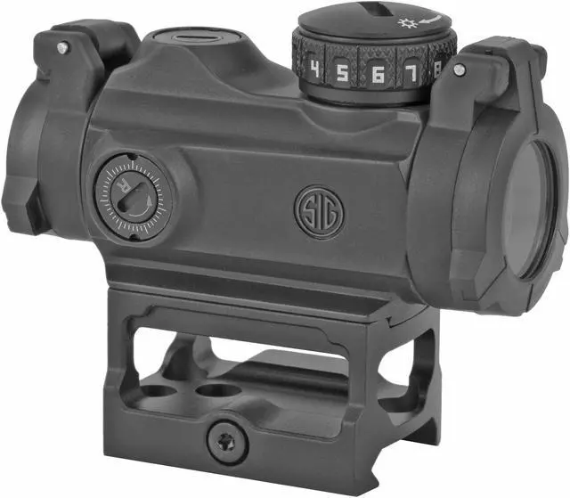 Alt view image 2 of 3 - Sig Sauer ROMEO MSR 1X20MM 2MOA Red Dot Sight Black SOR72001