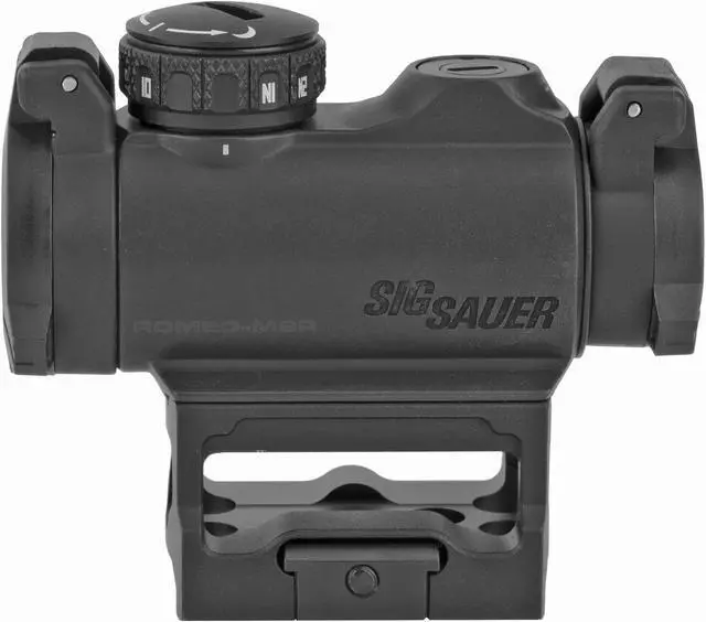 Alt view image 3 of 3 - Sig Sauer ROMEO MSR 1X20MM 2MOA Red Dot Sight Black SOR72001