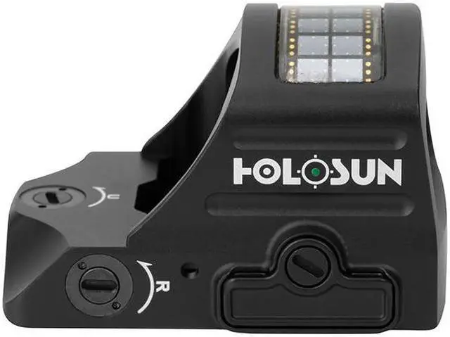 Alt view image 2 of 7 - Holosun HE407C-GR X2 Pistol Open Reflex Sight 2 MOA Green Dot Reticle