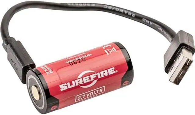 Alt view image 4 of 8 - SureFire SF18350 3.7V 1100mAh Micro USB Lithium-Ion Rechargeable Battery