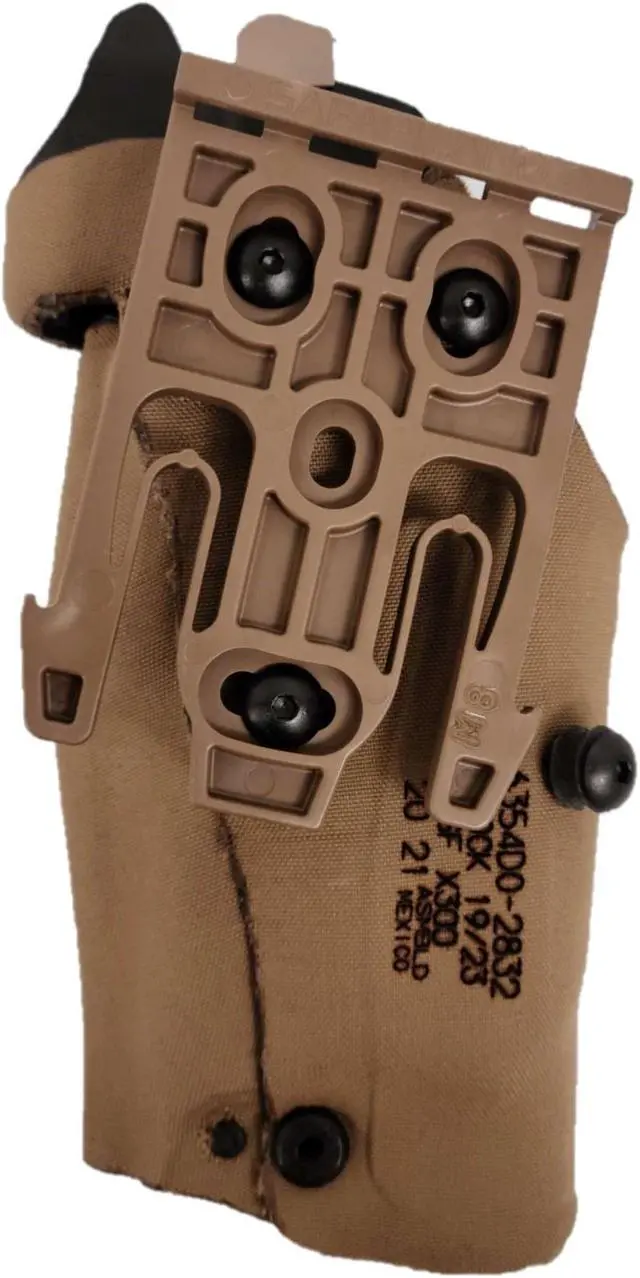 Alt view image 2 of 2 - Safariland 6354DO ALS Optic Tactical Holster Fits Glock 19/23 w/Light, Right Hand, Coyote