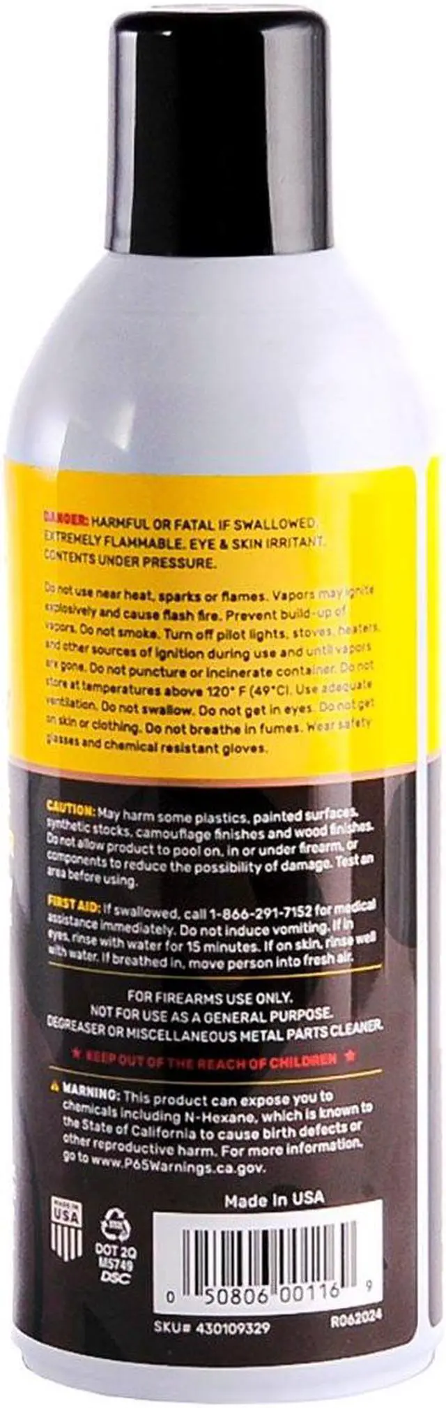 Alt view image 4 of 4 - Brownells Gun Scrubber Aerosol 10oz  -  430-109-329