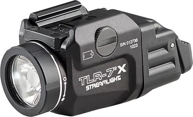 Main image of Streamlight TLR-7X Multi-Fuel USB Rechargeable Gun Light Weaponlight WML w/ Rail Mount, 500 Lumens, Black - 69455