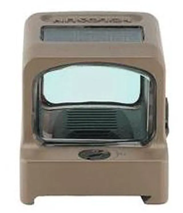 Alt view image 2 of 3 - Holosun HE509T-RD X2 Red Dot Sight, Multiple Reticle 2-MOA Red Dot & 32-MOA Circle, FDE