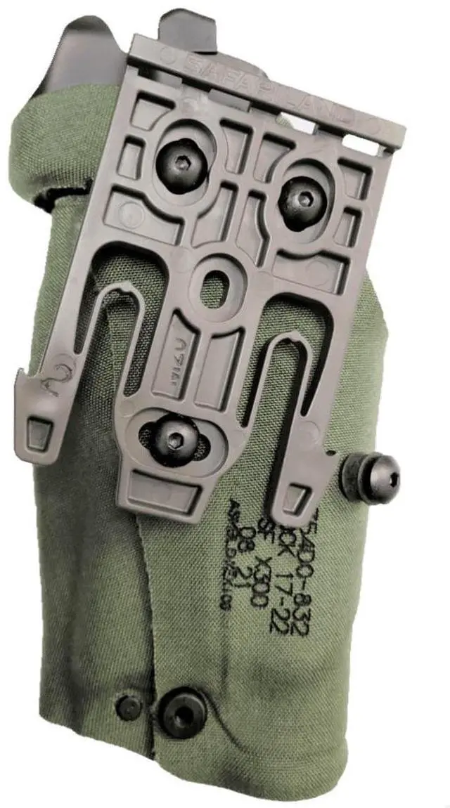 Alt view image 2 of 2 - Safariland 6354DO ALS Optic Tactical Holster Glock 17/22, Right Hand, Ranger Green