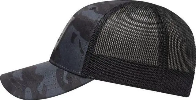 Alt view image 2 of 3 - Glock OEM Tactical Camouflage Baseball Cap Trucker Hat Black Perfection Hat AA75198 Adjustable Outdoor Sports Apparel