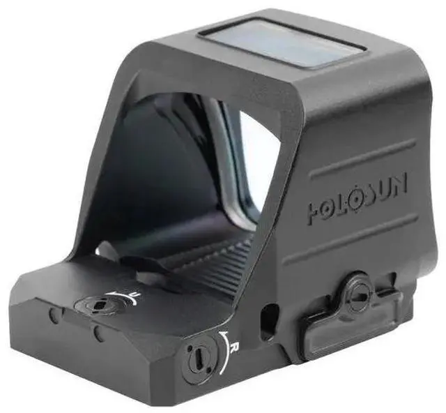Alt view image 6 of 6 - Holosun 507 Pro Max Competition Optic Red Dot Open Pistol Sight 2 MOA Dot with 8/20/32 MOA Circle Black HS507-PROMAX-RD-PRS