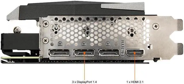 Alt view image 5 of 7 - MSI Gaming GeForce RTX 3060 12GB GDDR6 PCI Express 4.0 Video Card RTX 3060 Gaming Z Trio 12G LHR
