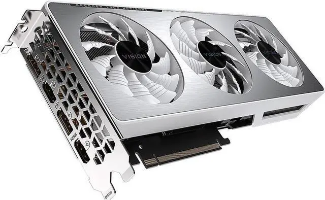 Alt view image 4 of 7 - GIGABYTE Vision GeForce RTX 3060 Ti 8GB GDDR6 PCI Express 4.0 x16 ATX Video Card GV-N306TVISION OC-8GD (REV 2.0)