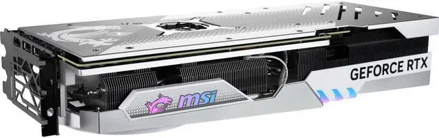Alt view image 6 of 7 - MSI Gaming (MSI) GeForce RTX 4070 Ti GGDR6X 12GB PCI-E 4.0 RTX 4070 Ti GAMING X TRIO WHITE 12G